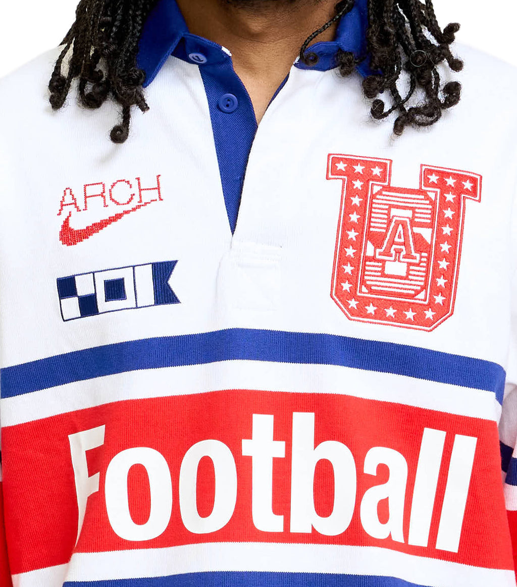 Nike USA X V.A.A Rugby Shirt White Red