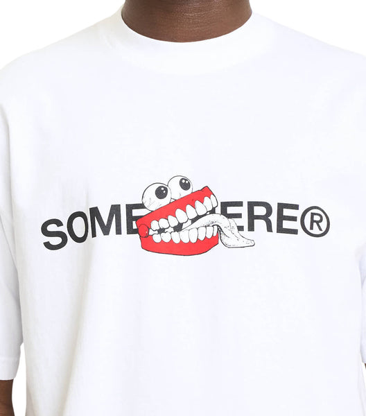 SOMEWHERE x Joint Custody T-Shirt White