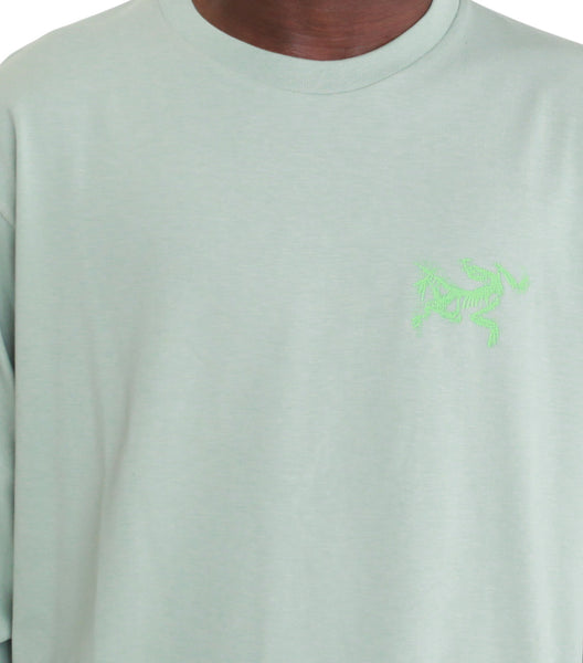 Arc'teryx Kragg Sl Cotton Bird Tile Long Sleeve Stone Green