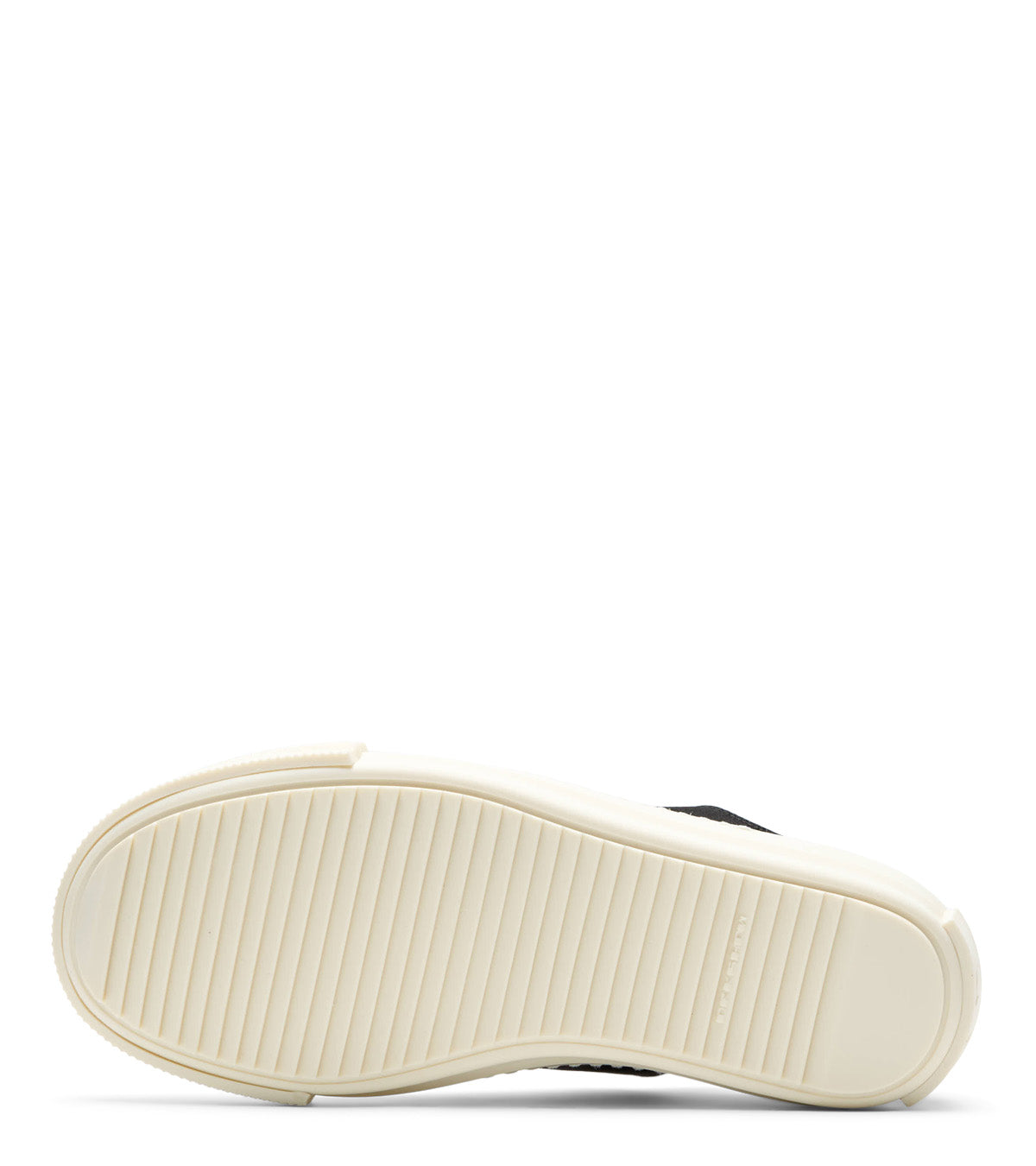 Rick Owens DRKSHDW Scarpe In Denim Extreme Low Sneaks Black Milk