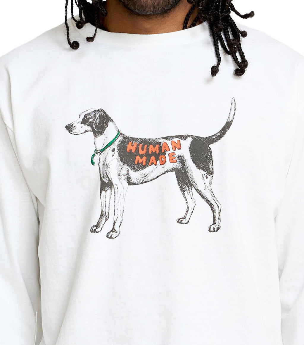 Human Made Dog Graphic T-Shirt White