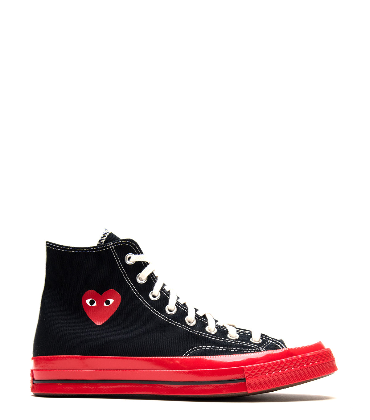Comme des Garcons PLAY Converse Chuck 70 Hi Black