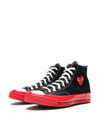 Comme des Garcons PLAY Converse Chuck 70 Hi Black