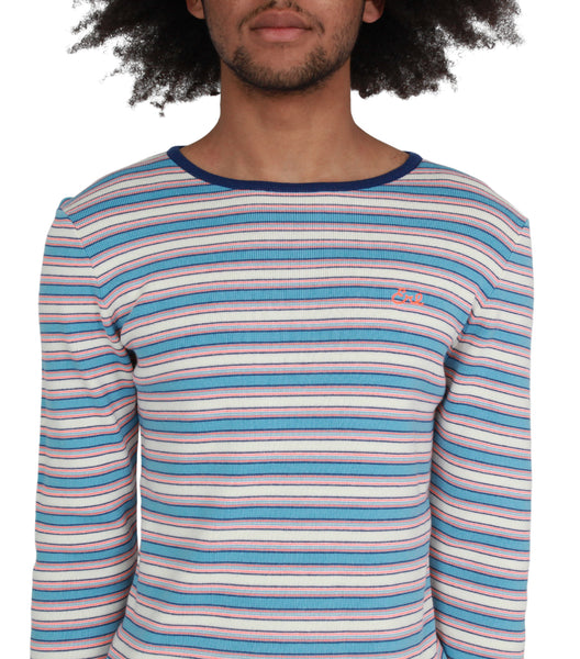 ERL Striped Crewneck Blue