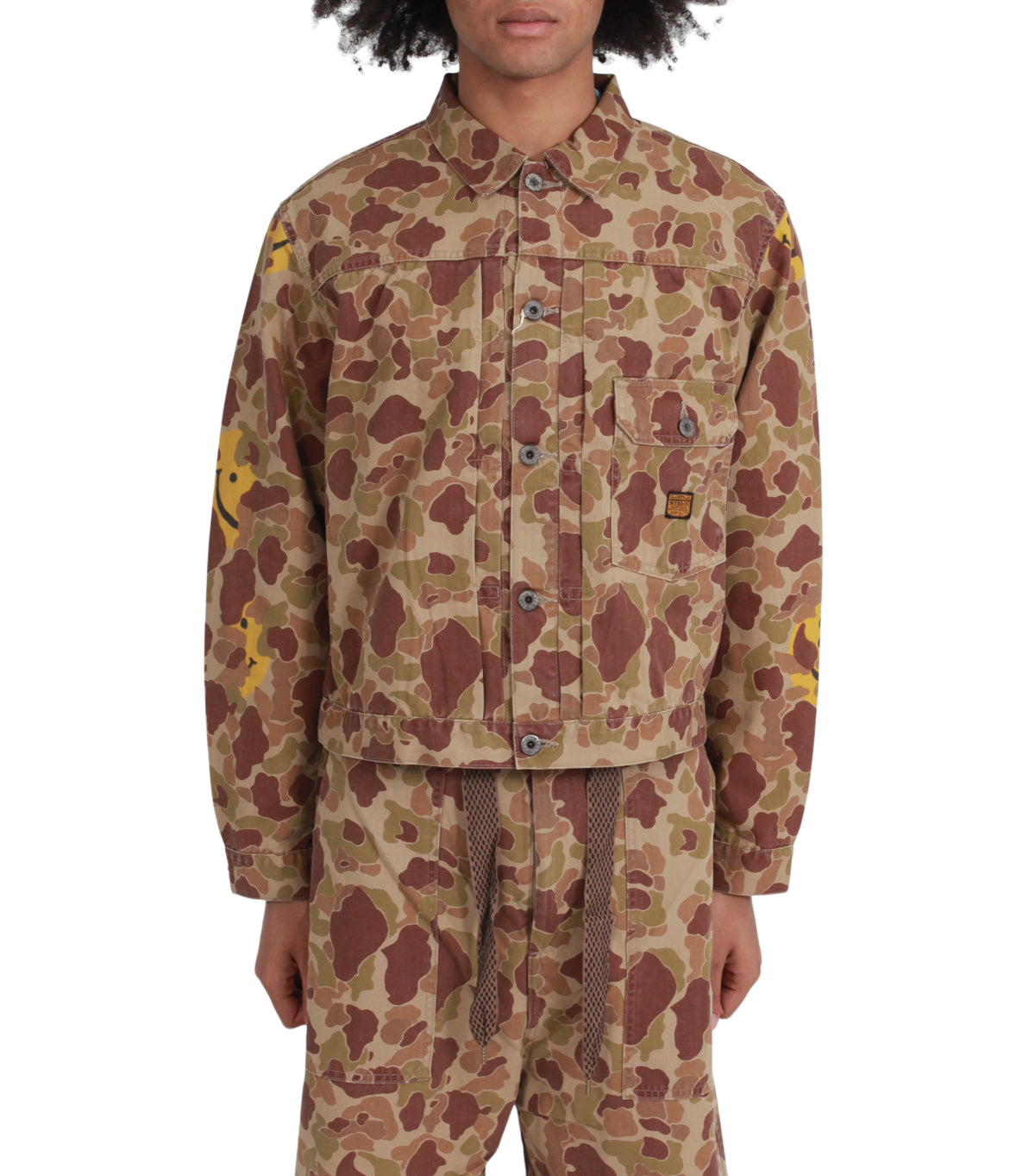 Kapital Happy Peek-a-boo 1st Jacket Camo