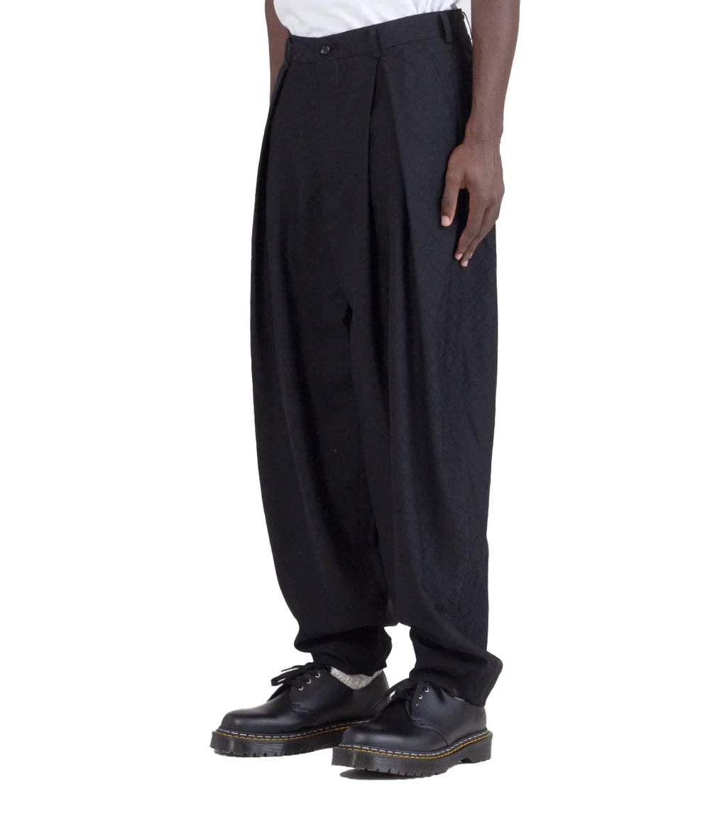 Comme Des Garçons Homme Plus Pleated Pants Black