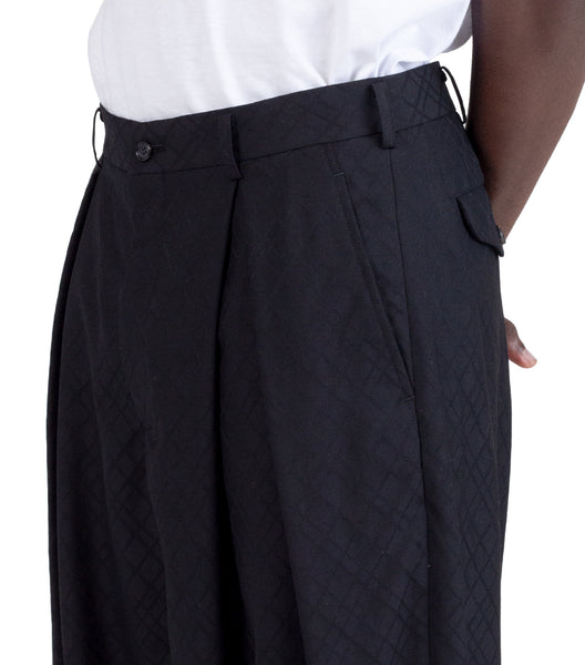 Comme Des Garçons Homme Plus Pleated Pants Black
