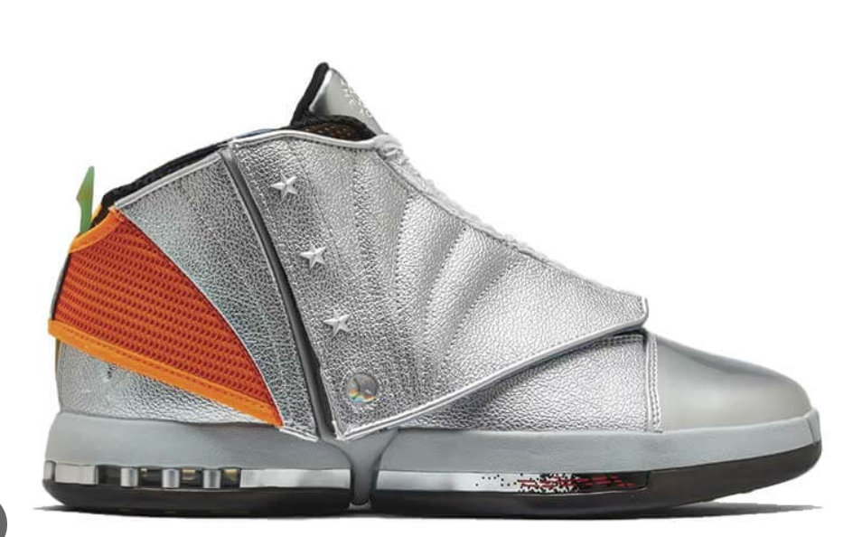 Jordan x Free The Youth Air Jordan 16 SP Metallic Silver
