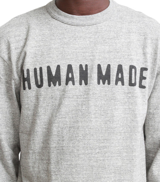 Human Made Graphic Long Sleeve T-Shirt Gray