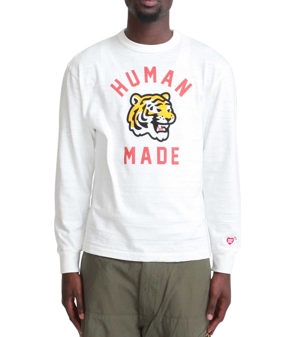 Human Made Graphic Long Sleeve T-Shirt White