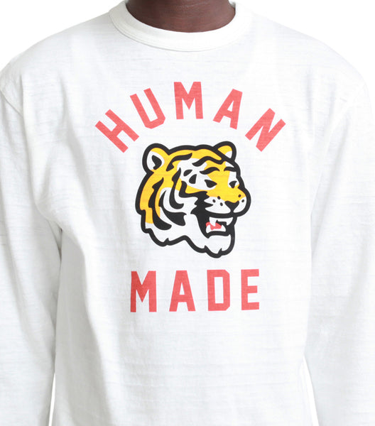 Human Made Graphic Long Sleeve T-Shirt White