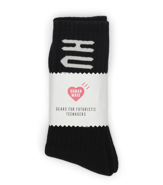 Human Made Logo Socks Black