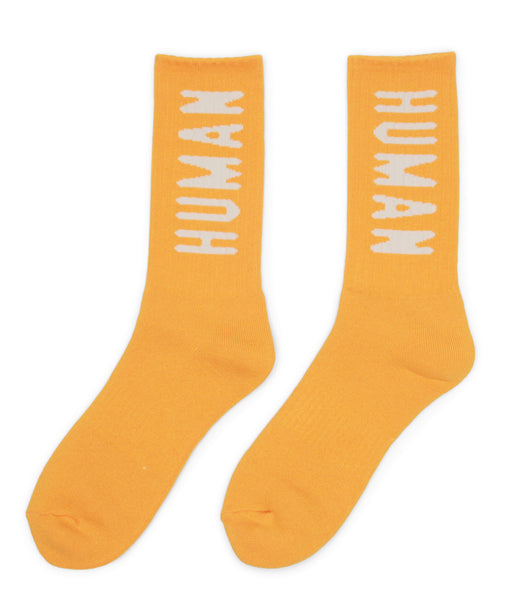 Human Made Logo Socks Yellow