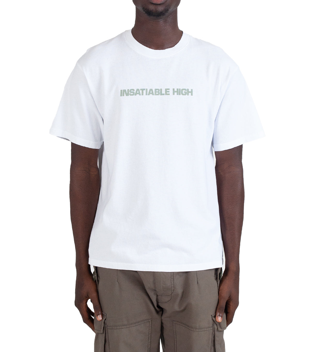 Insatiable High Logo T-Shirt White