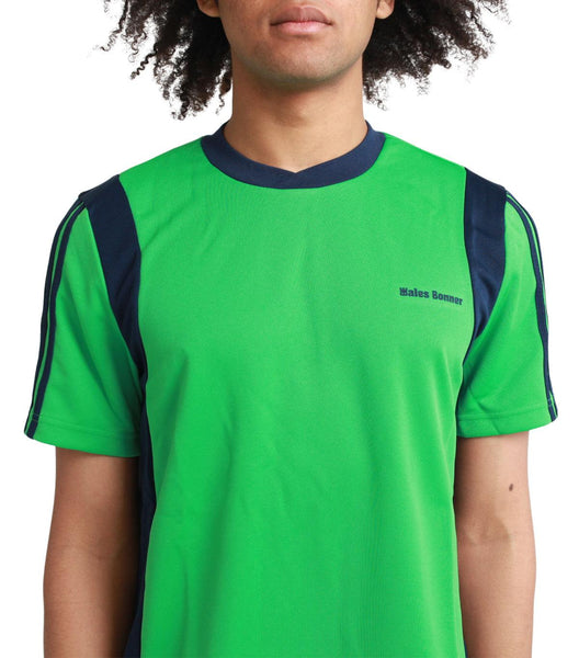 Adidas x Wales Bonner Football Shirt Green | SOMEWHERE