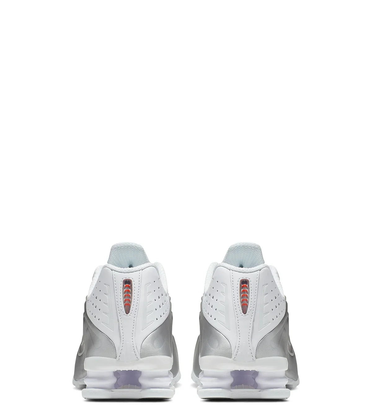 Nike Shox R4 White Silver