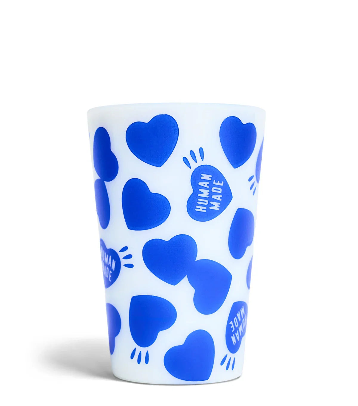 Human Made Heart Pattern Tumbler Blue