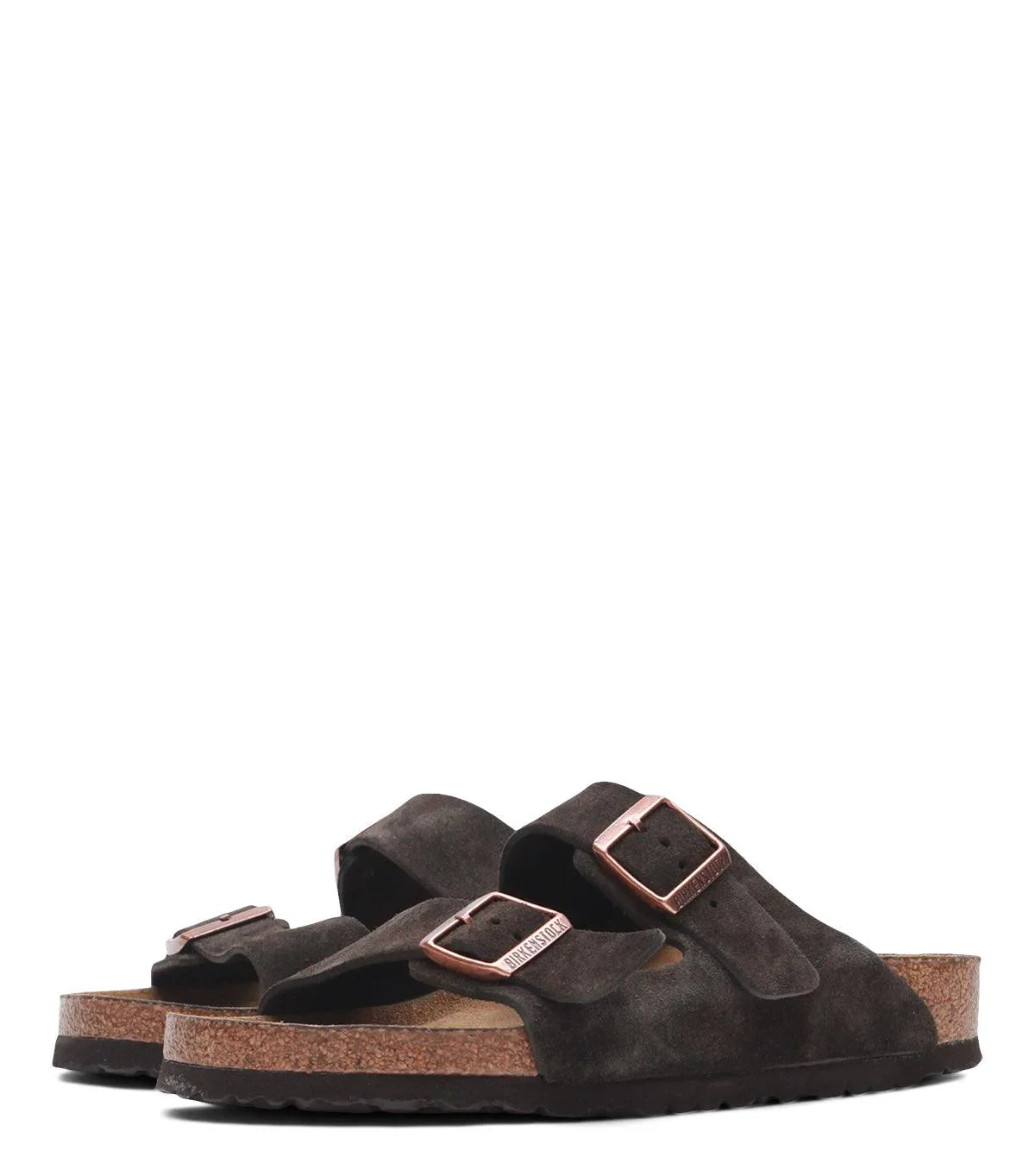 Birkenstock Arizona Soft Footbed Suede Mocha | SOMEWHERE