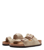 Birkenstock Arizona Suede Taupe | SOMEWHERE
