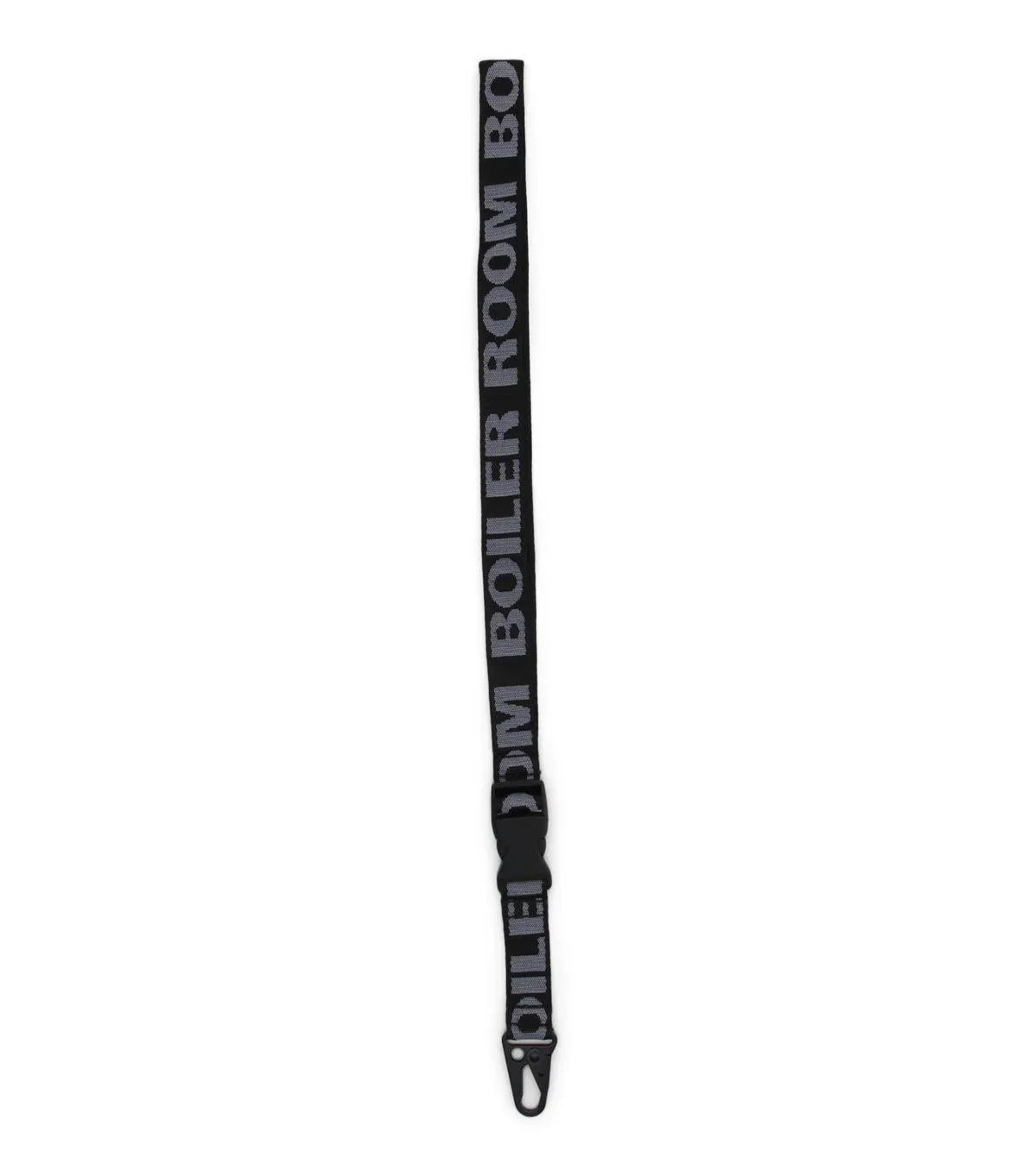 Boiler Room Core Lanyard Black | SOMEWHERE