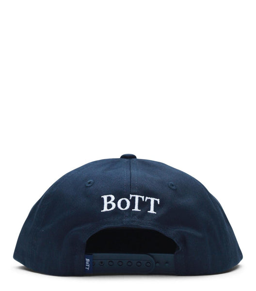 BoTT Script Logo 5 Panel Cap Navy | SOMEWHERE