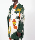 Kapital Brush Camo Resizing Fieldcoat Ecru