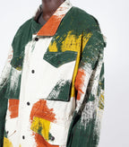 Kapital Brush Camo Resizing Fieldcoat Ecru
