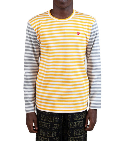 cdg yellow shirt