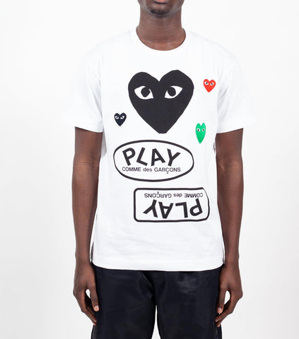 cdg-play-white-multi-logo-t-