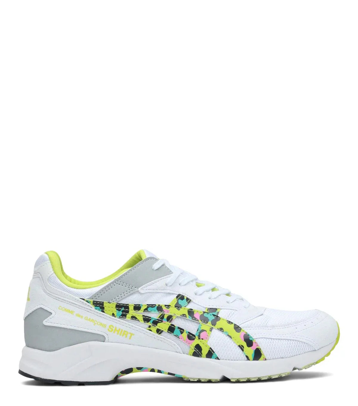 CdG SHIRT x Asics Tarther Leopard Lime | SOMEWHERE