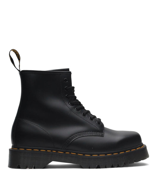 Dr. Martens 1460 Bex Squared Toe Leather Lace Up Smooth Boots Black