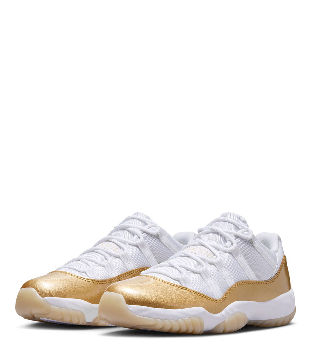 Jordan Women's Air Jordan 11 Retro Low White Gold