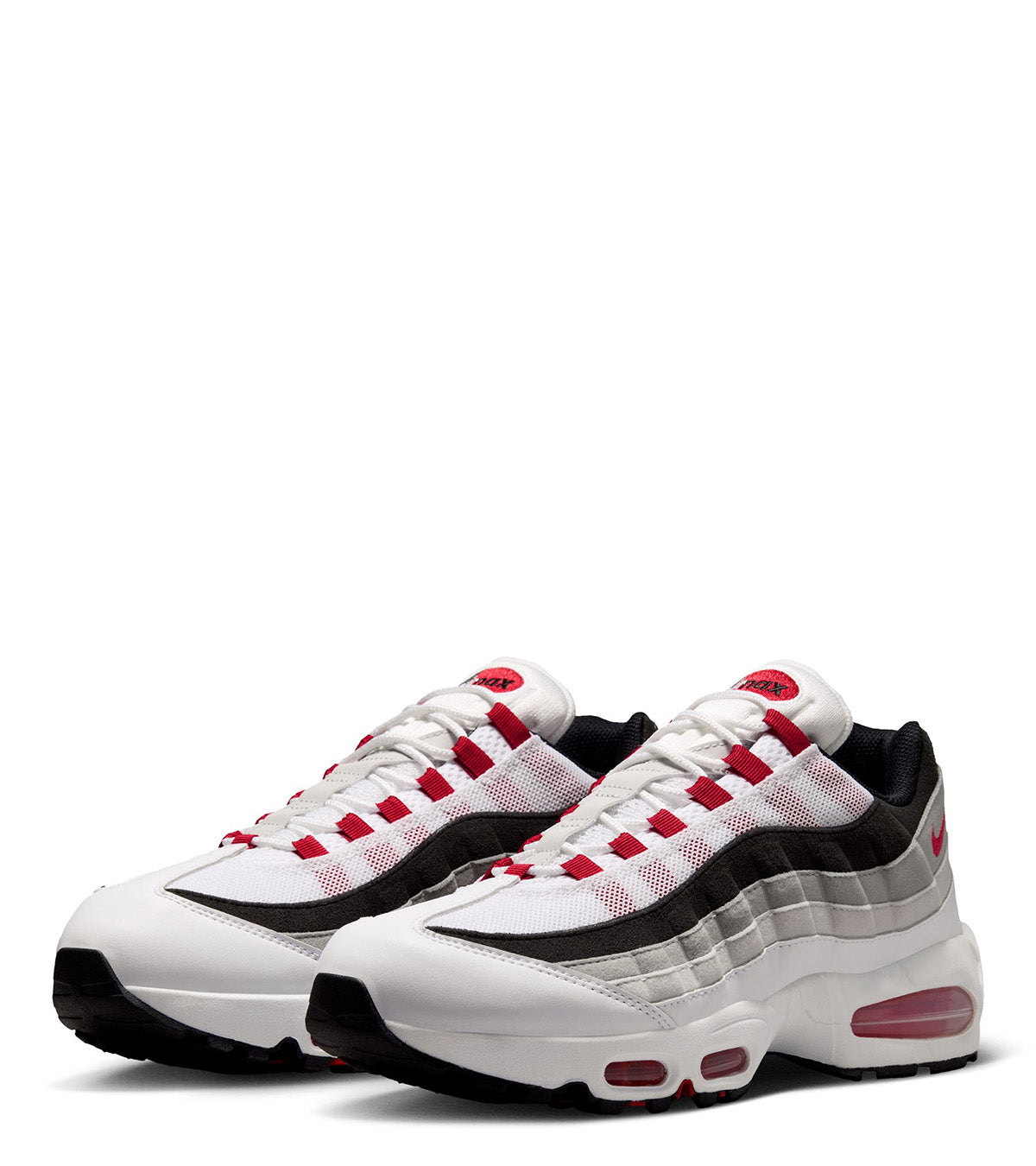 Nike Air Max 95 Big Bubble Premium White Red