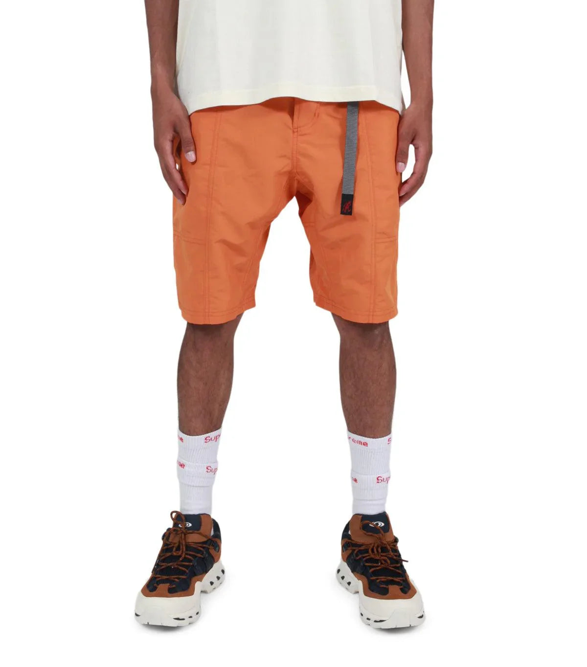 Gramicci Shell Gear Shorts Orange | SOMEWHERE