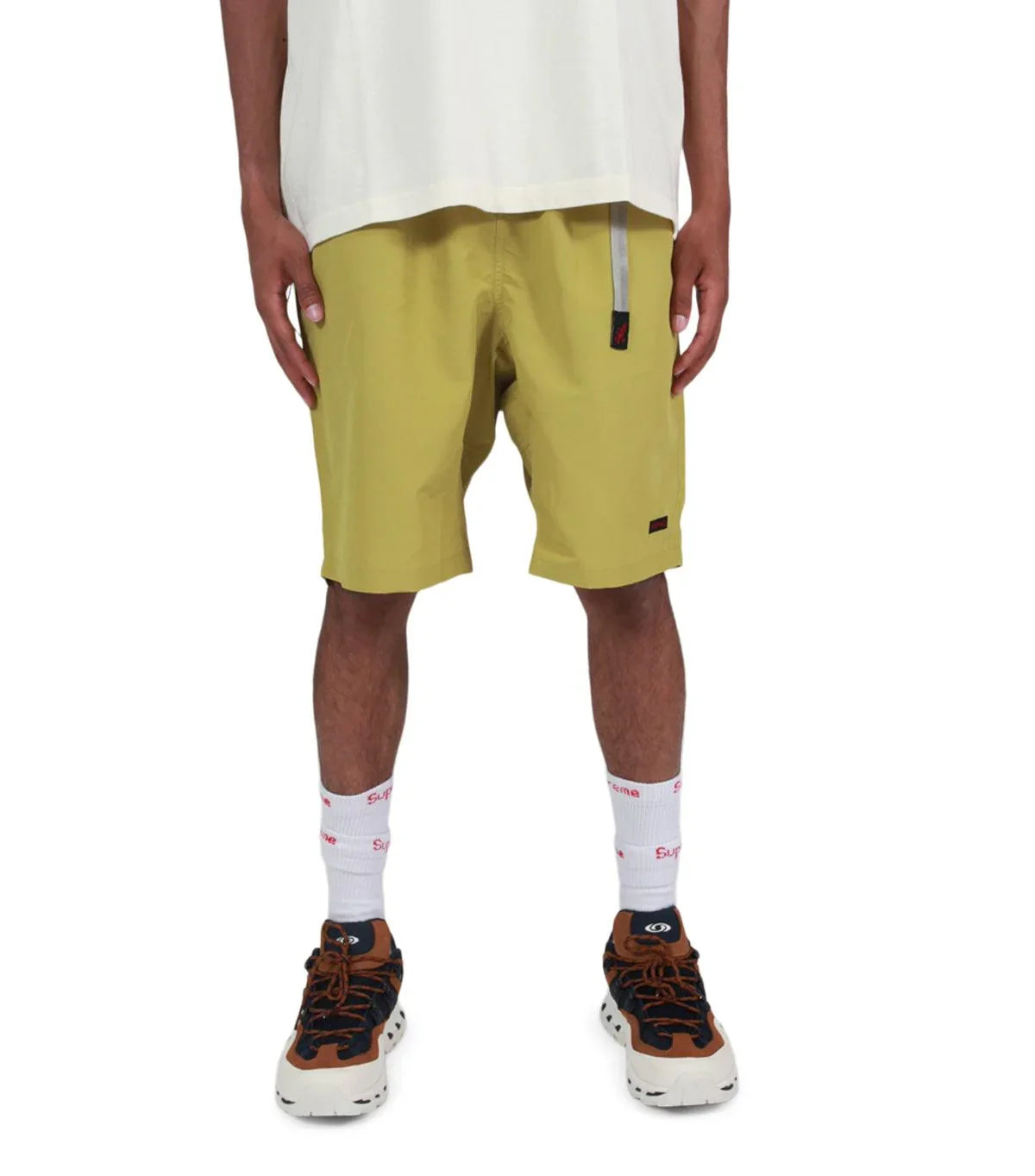 Gramicci Shell Packable Shorts Foggy Lime | SOMEWHERE