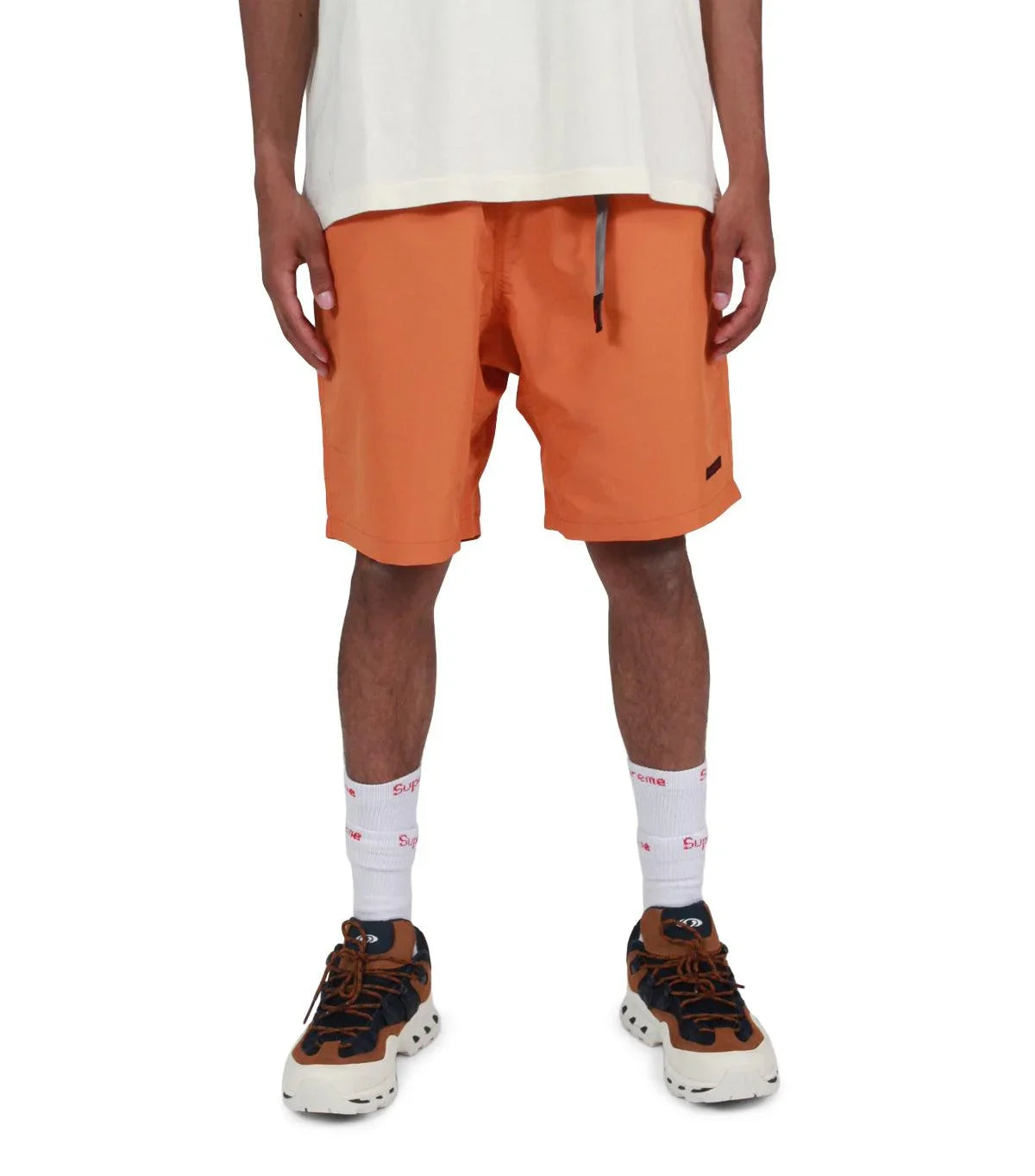 Gramicci Shell Packable Shorts Orange | SOMEWHERE