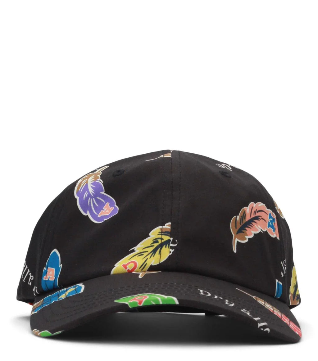 Human Made 6 Panel Cap Black | SOMEWHERE