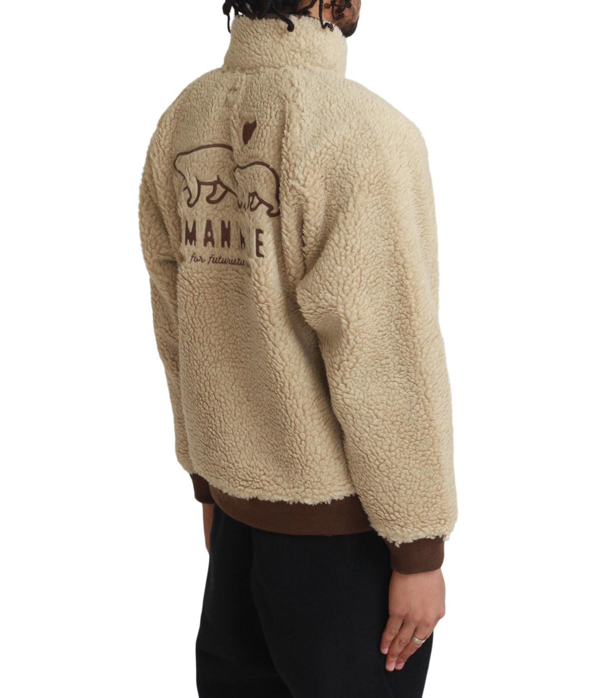 Human Made Boa Fleece Jacket Beige