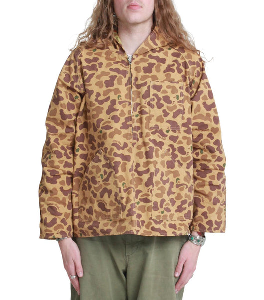 Human Made Duck Camo Pullover Jacket Brown