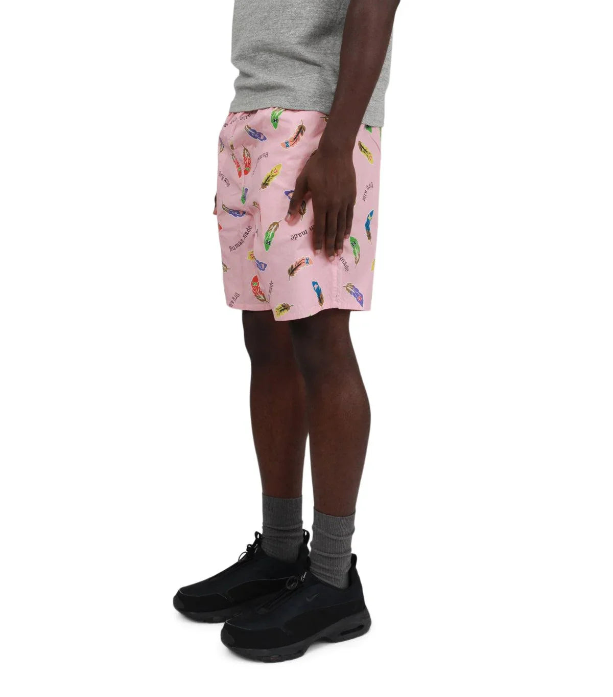 Human Made Feather Shorts Pink | SOMEWHERE