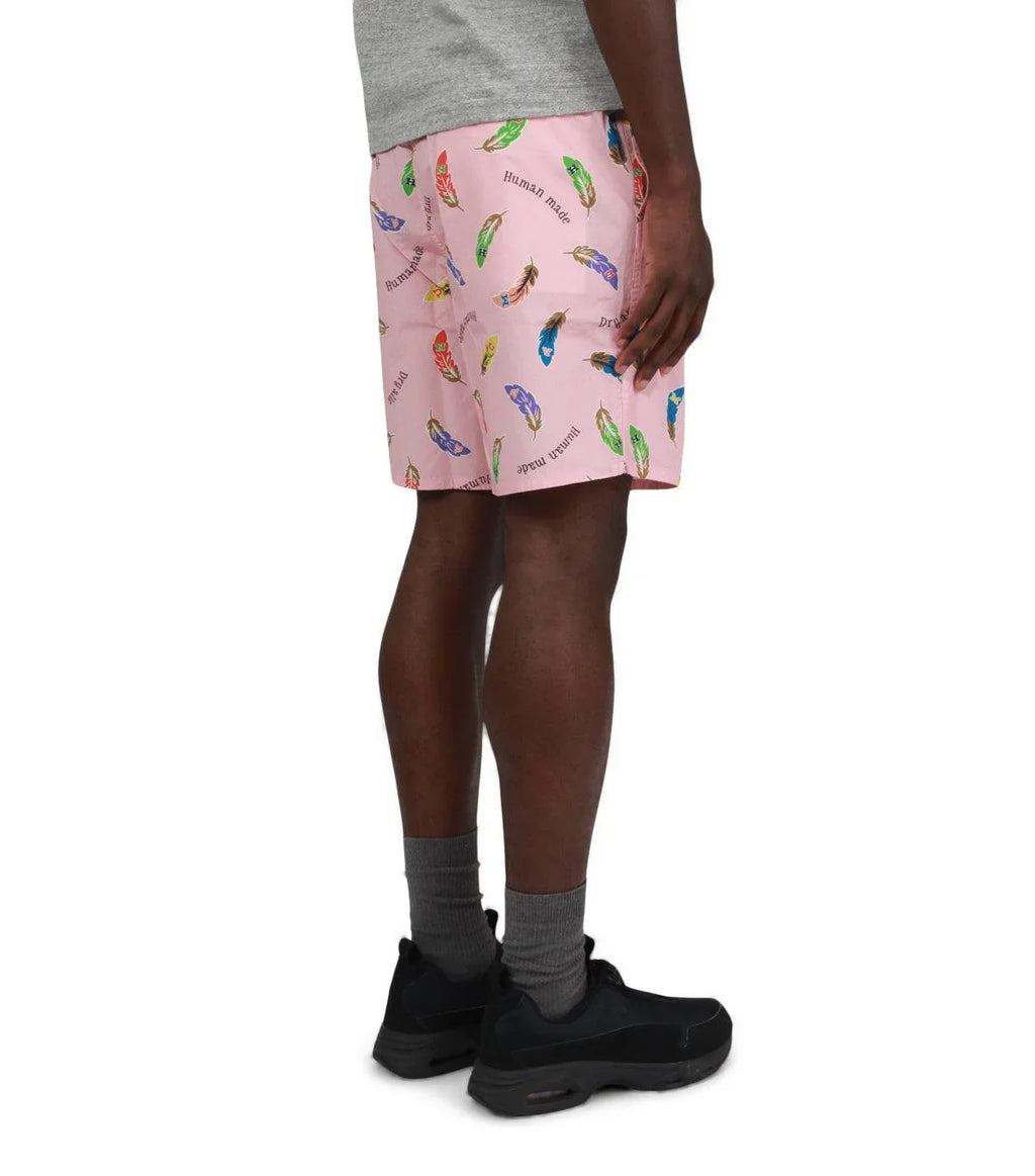 Human Made Feather Shorts Pink | SOMEWHERE