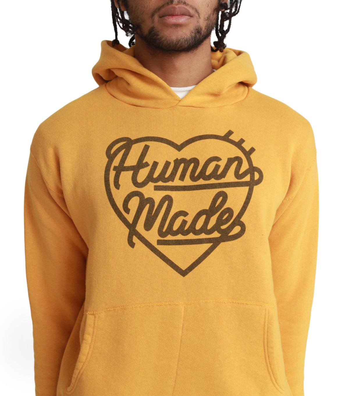 Human Made Heart Tsuriami Hoodie Yellow | SOMEWHERE