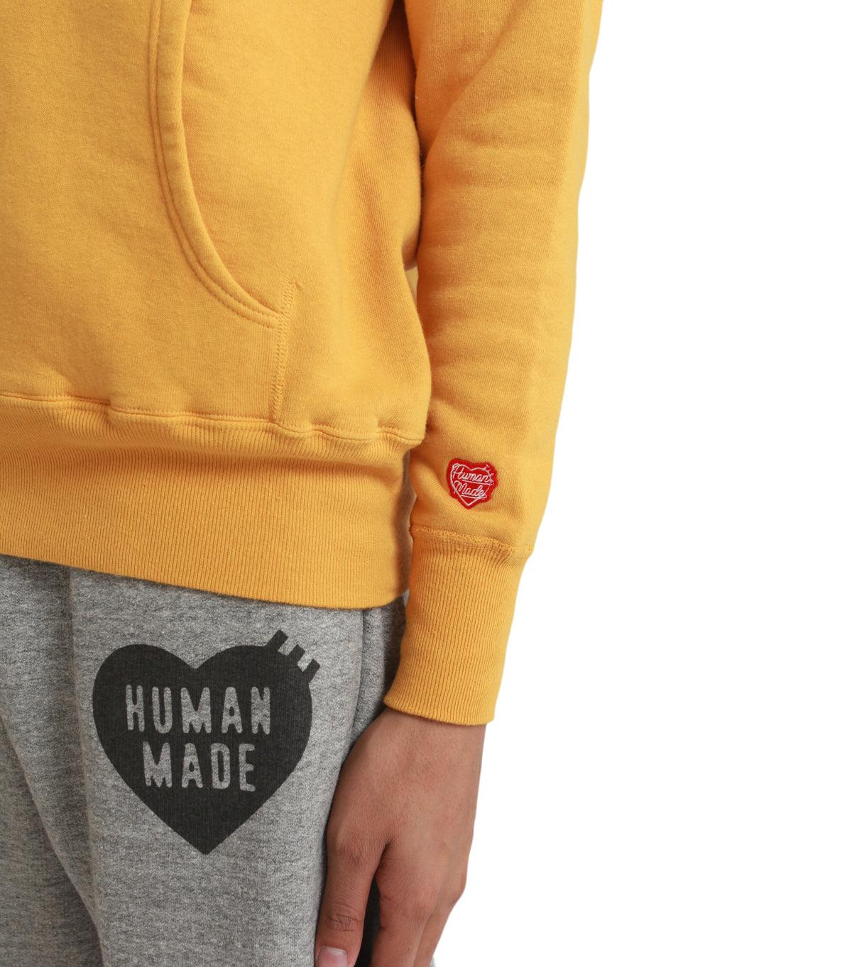 Human Made Heart Tsuriami Hoodie Yellow | SOMEWHERE