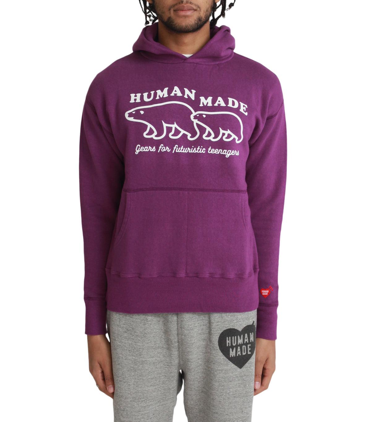 Human Made Tsuriami Hoodie Purple | SOMEWHERE