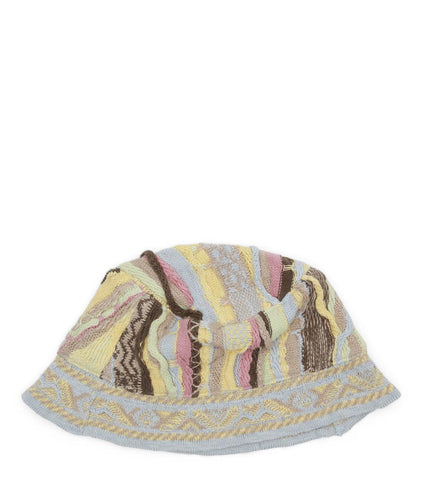 Kapital 7G Knit Gaudy Bucket Hat Yellow