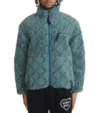 Kapital Do-Gi Sashiko Boa Fleece Reversible Blouson Blue | SOMEWHERE