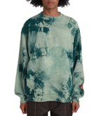 Kapital Knit Bivouac Big Sweater Ecru Green | SOMEWHERE