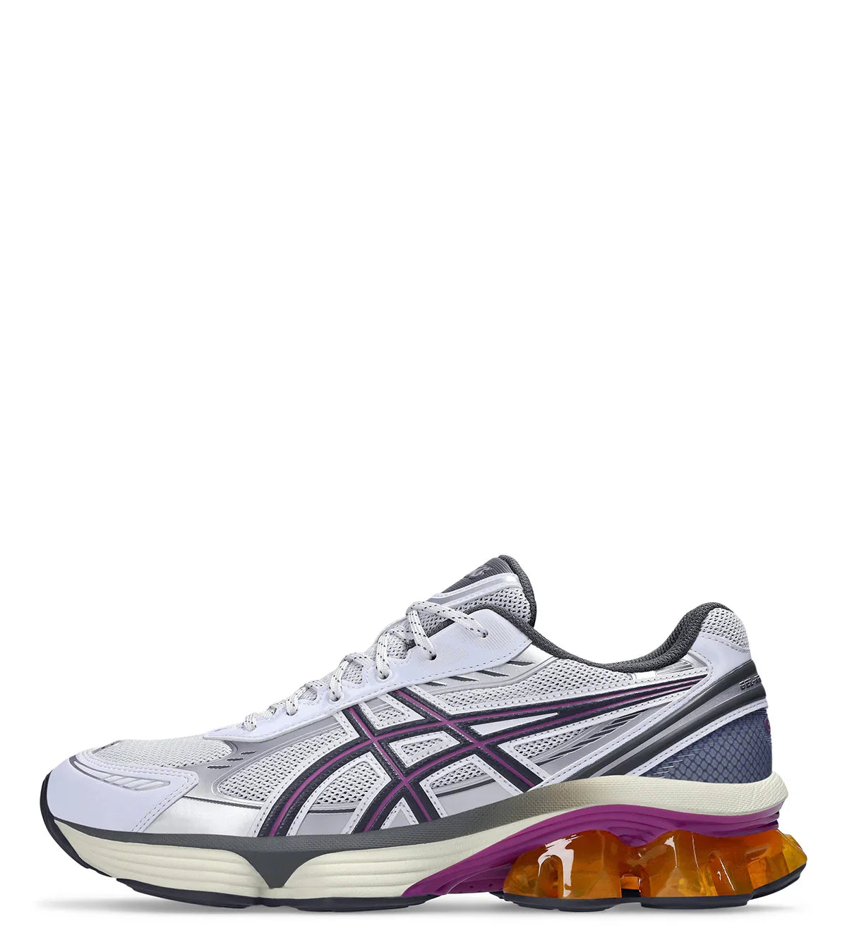 ASICS Gel-Kinetic Fluent White Truffle Grey