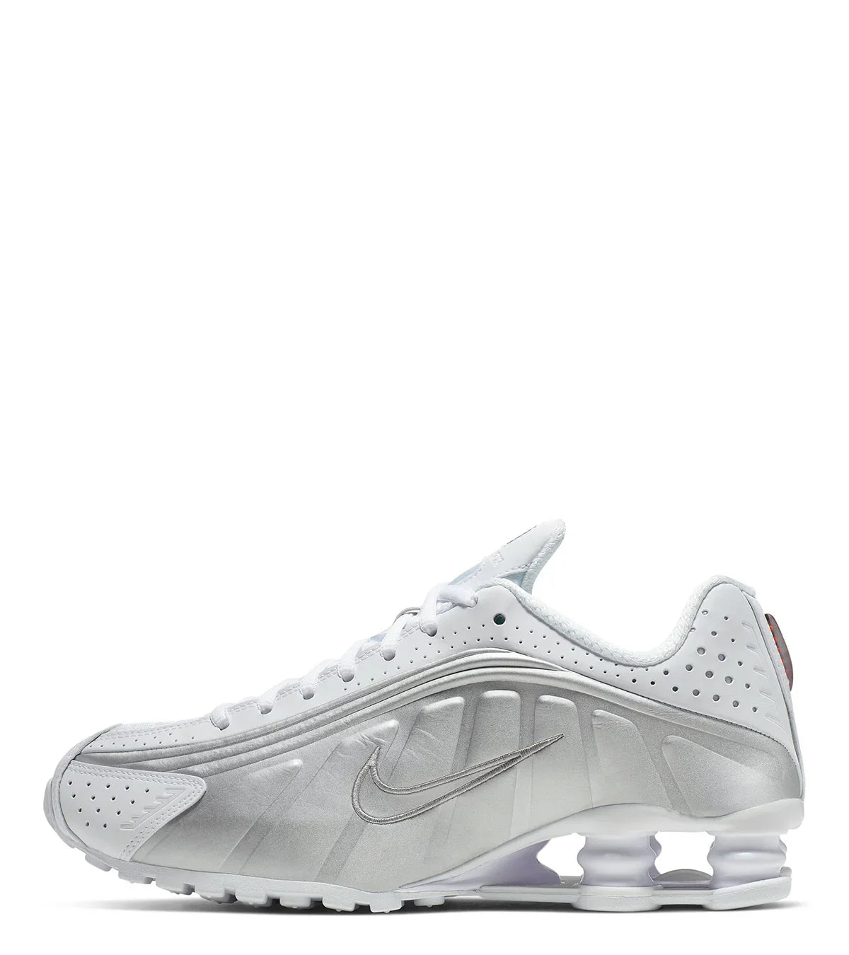 Nike Shox R4 White Silver
