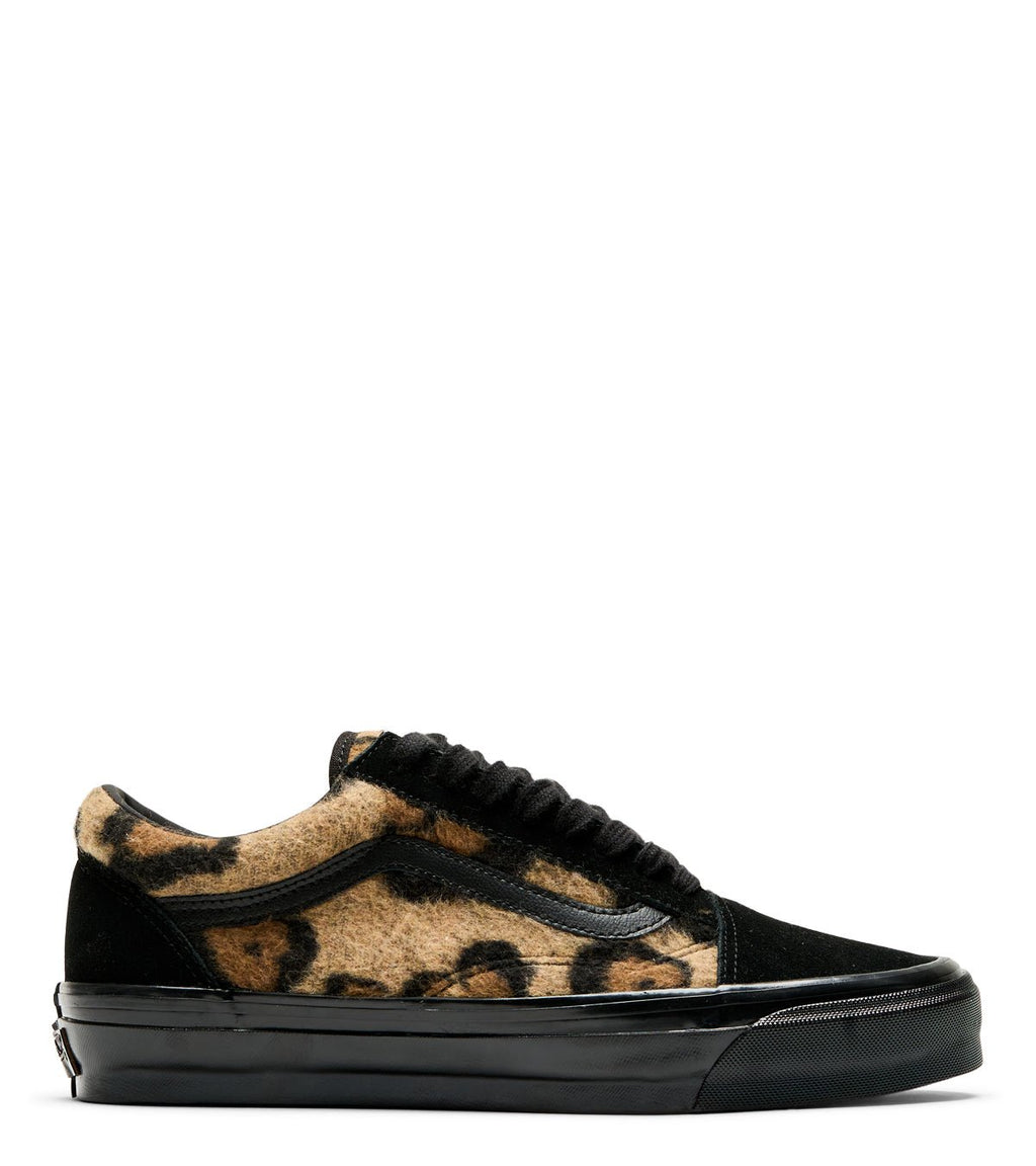 Vans LX Old Skool Leopard Black Brown